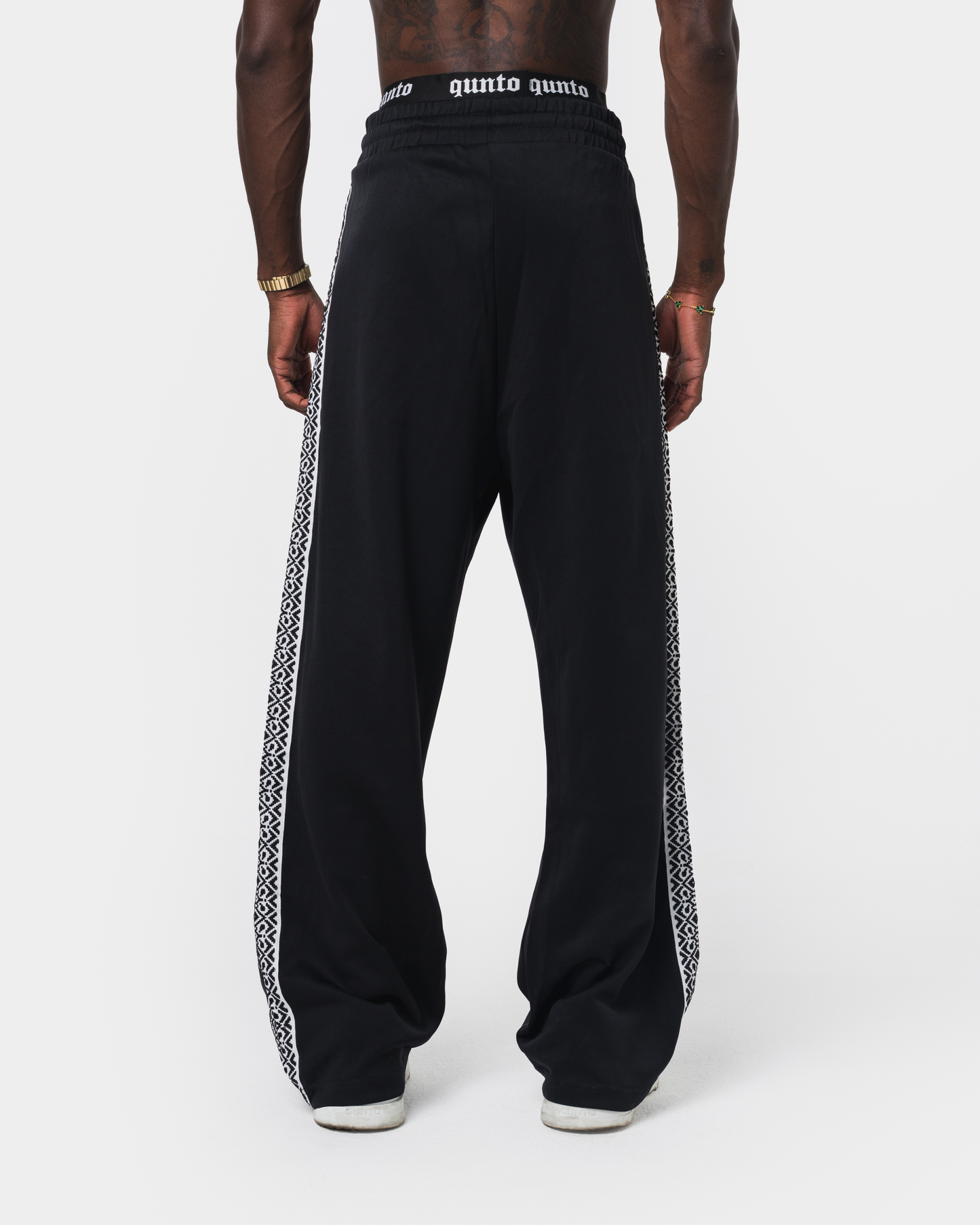 HERITAGE TRACK PANTS BLACK