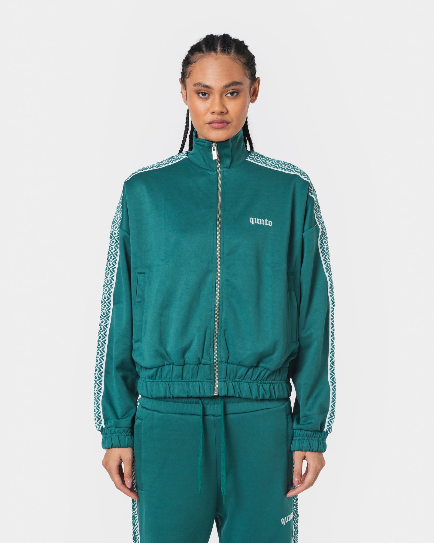 HERITAGE TRACK JACKET GREEN