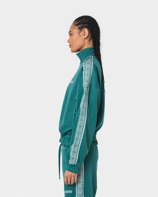 HERITAGE TRACK JACKET GREEN