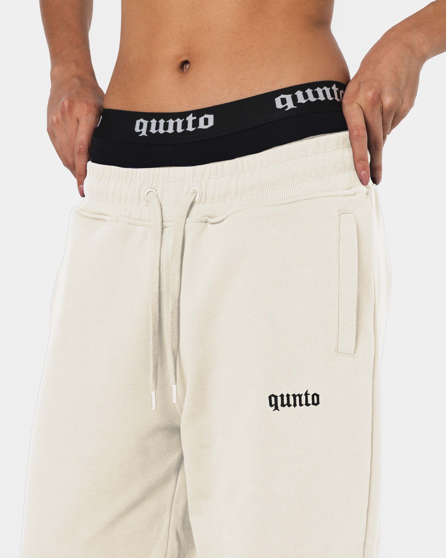 QUNTO CLASSIC JOGGER CREAM
