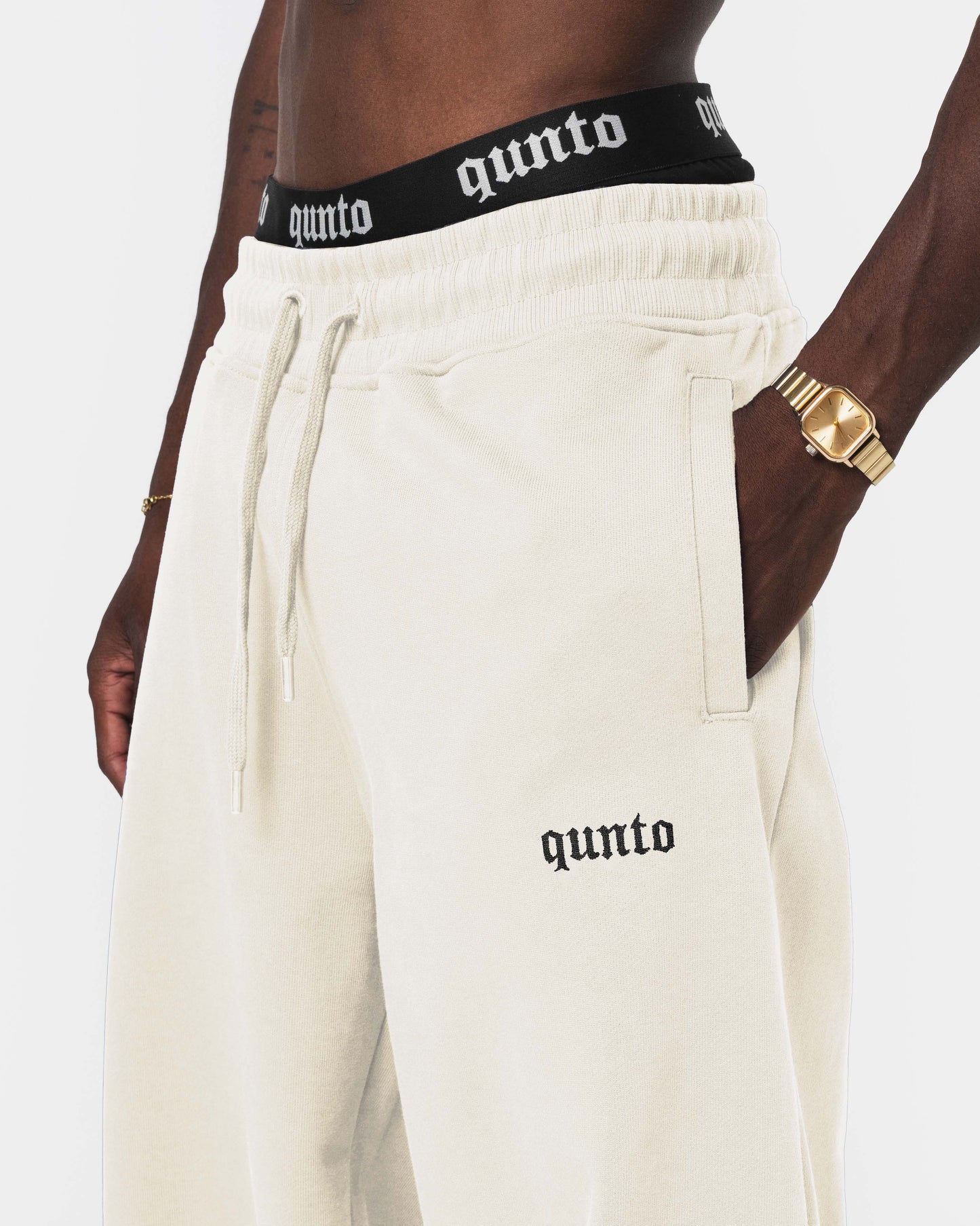 QUNTO CLASSIC JOGGER CREAM