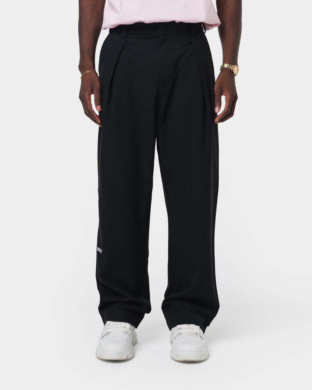 TAILORED PANTS BLACK