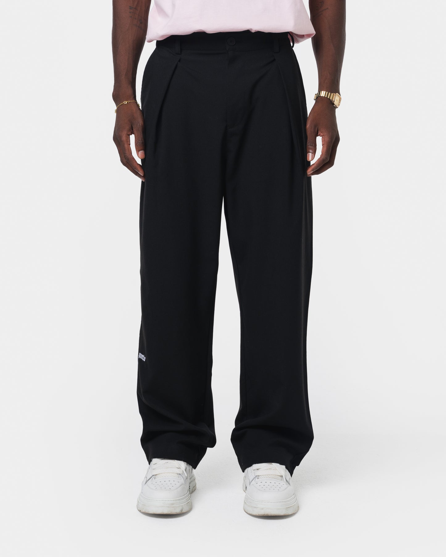 TAILORED PANTS BLACK