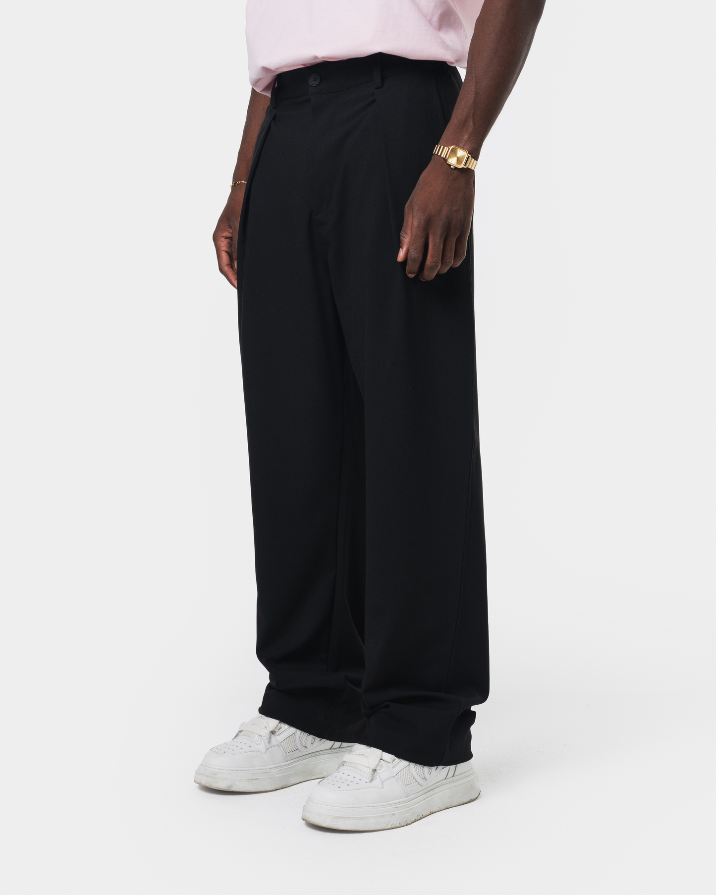 TAILORED PANTS BLACK