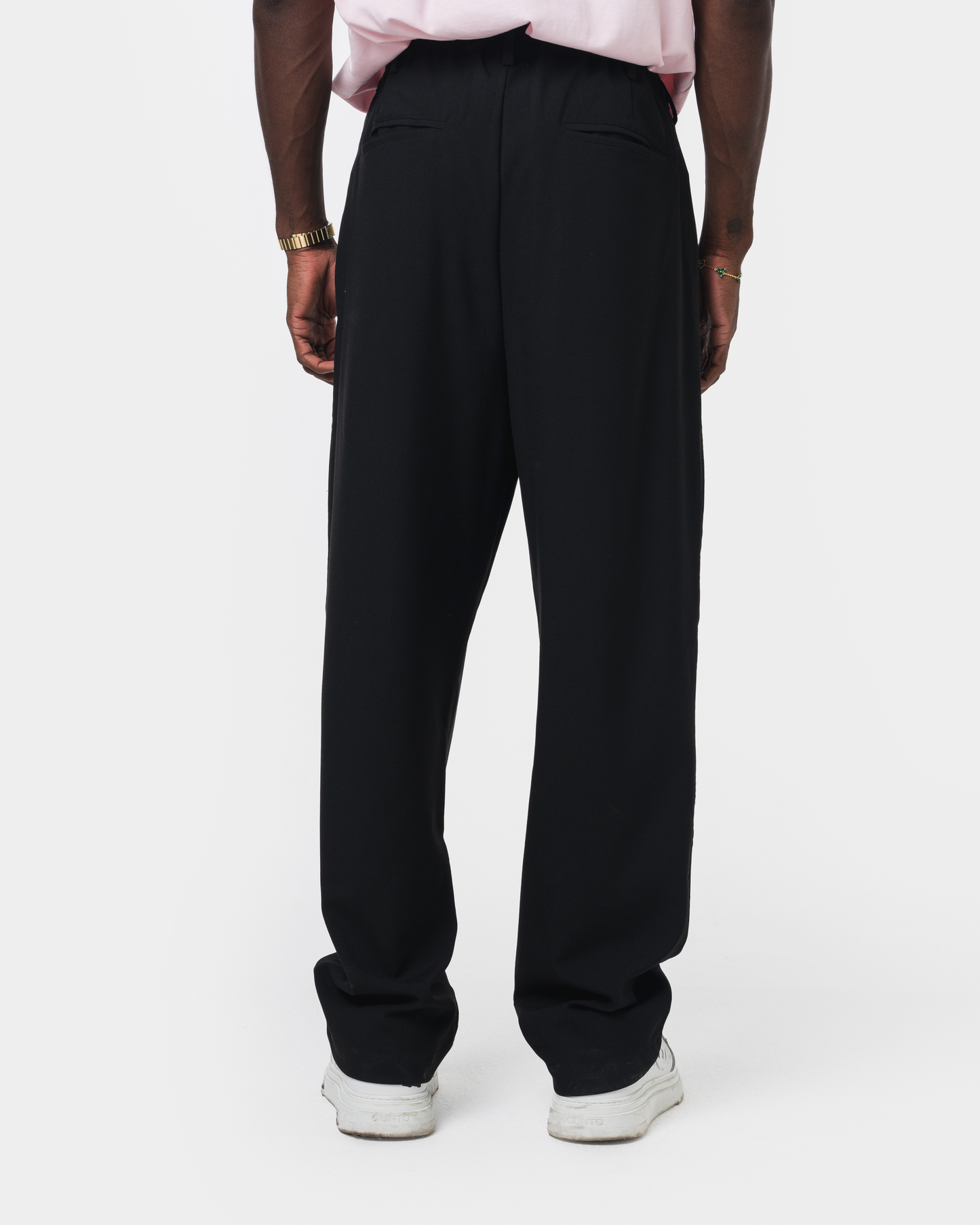 TAILORED PANTS BLACK