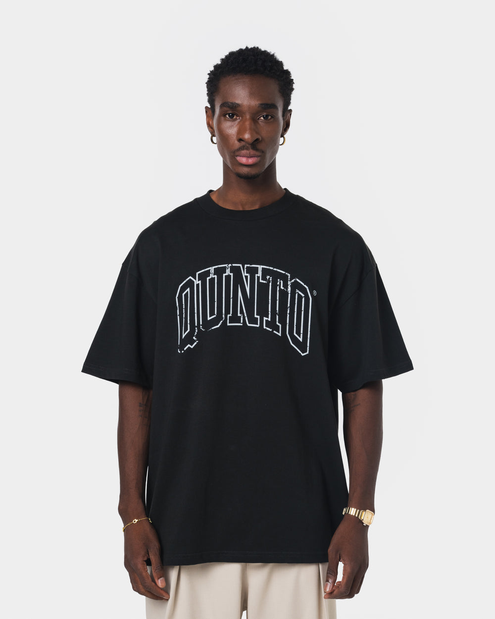 QUNTO BLUE OUTLINER TSHIRT