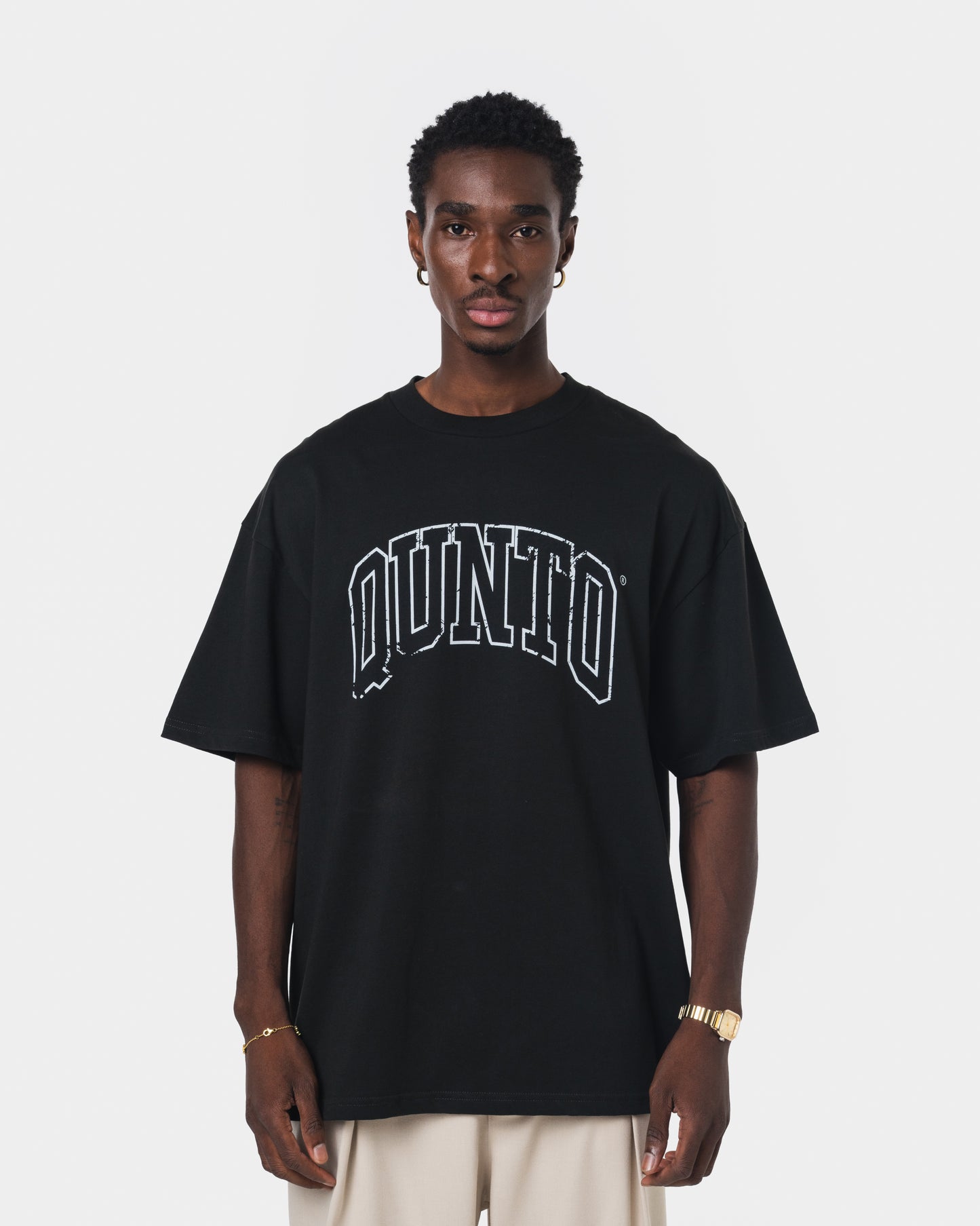 QUNTO BLUE OUTLINER TSHIRT