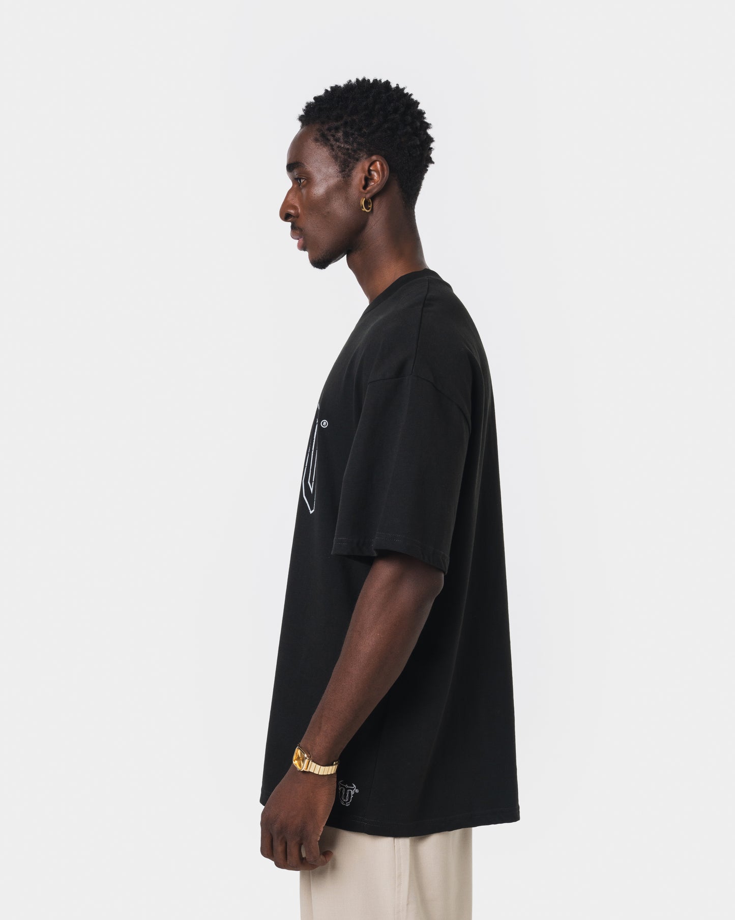 QUNTO BLUE OUTLINER TSHIRT