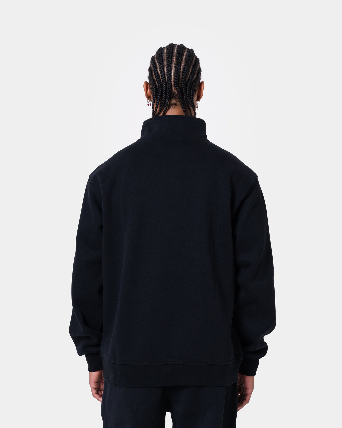 ALASKA BADGE BLACK HALFZIP