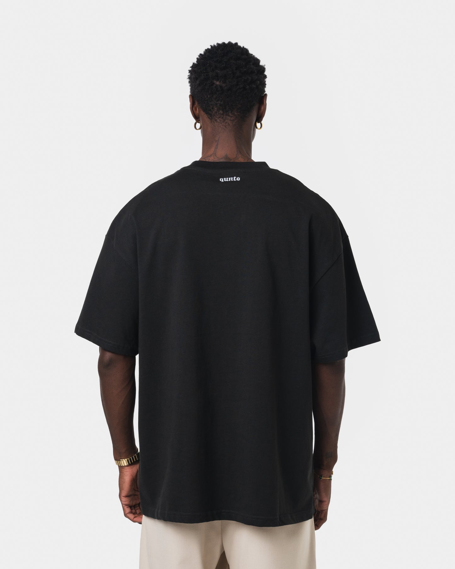 QUNTO BLUE OUTLINER TSHIRT