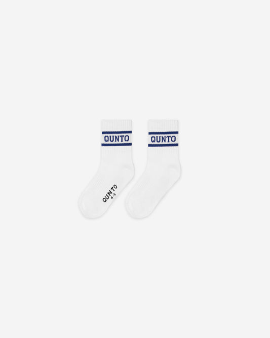 2 Pair Blue Kids Socks