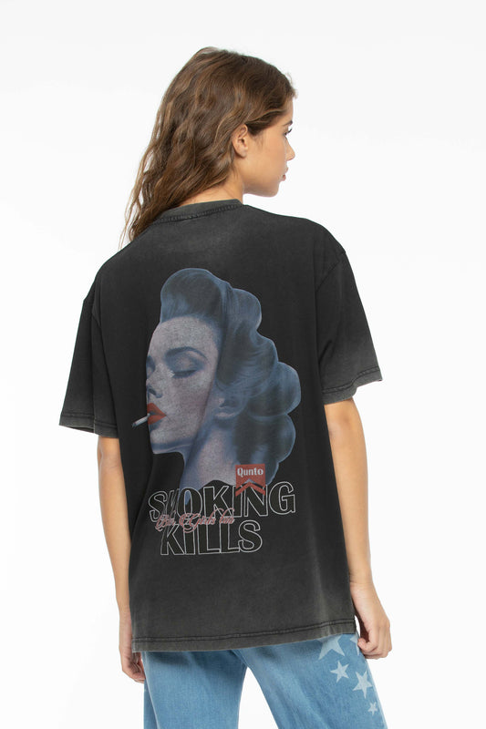 Smoking Kills T-Shirt Black