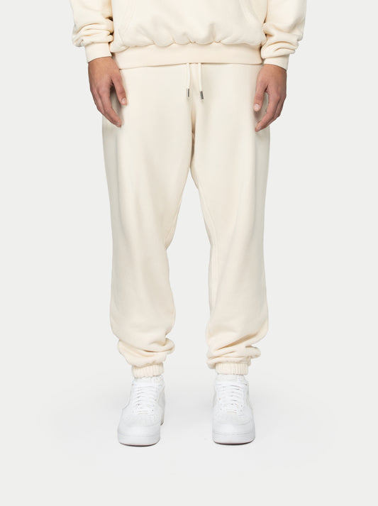 Heavy Jogger Pants Cream
