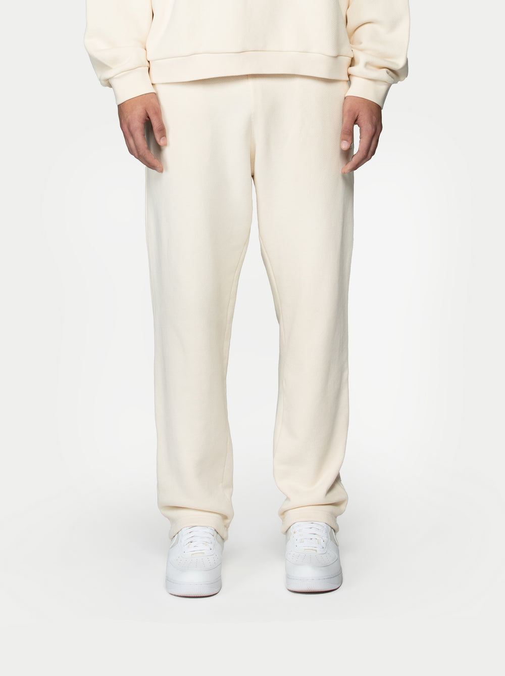 Heavy Loose Jogger Pants Cream