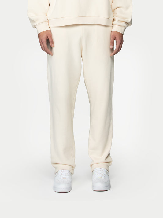 Heavy Loose Jogger Pants Cream