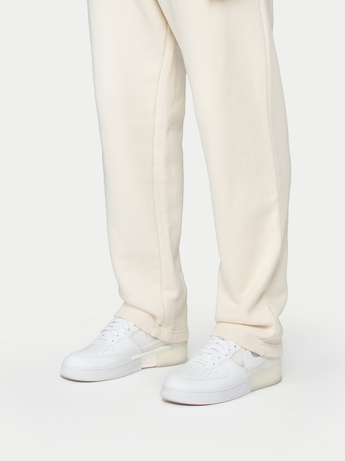 Heavy Loose Jogger Pants Cream