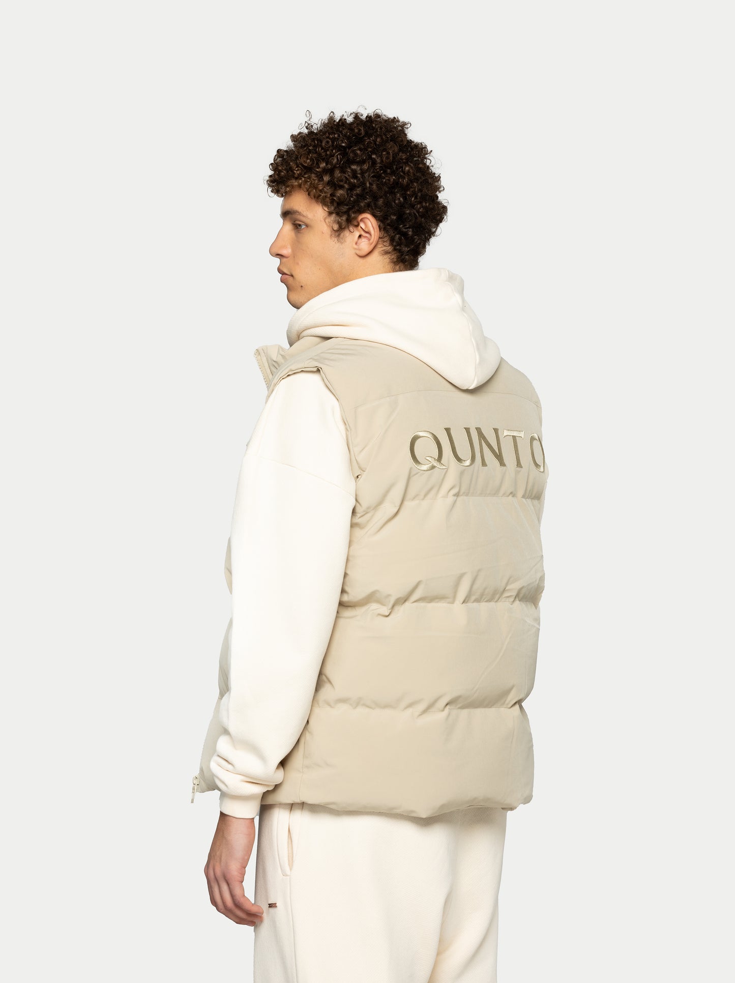 Super Puffer Vest Cream