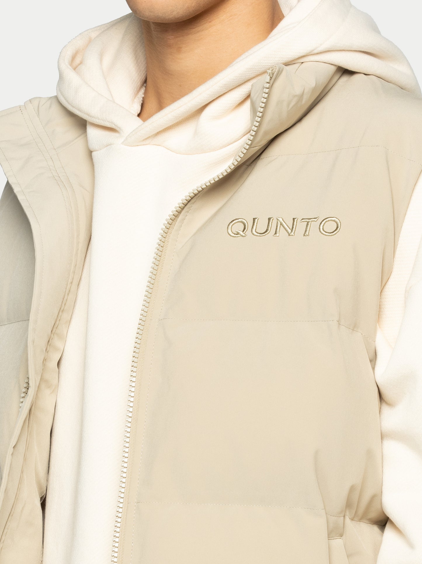 Super Puffer Vest Cream