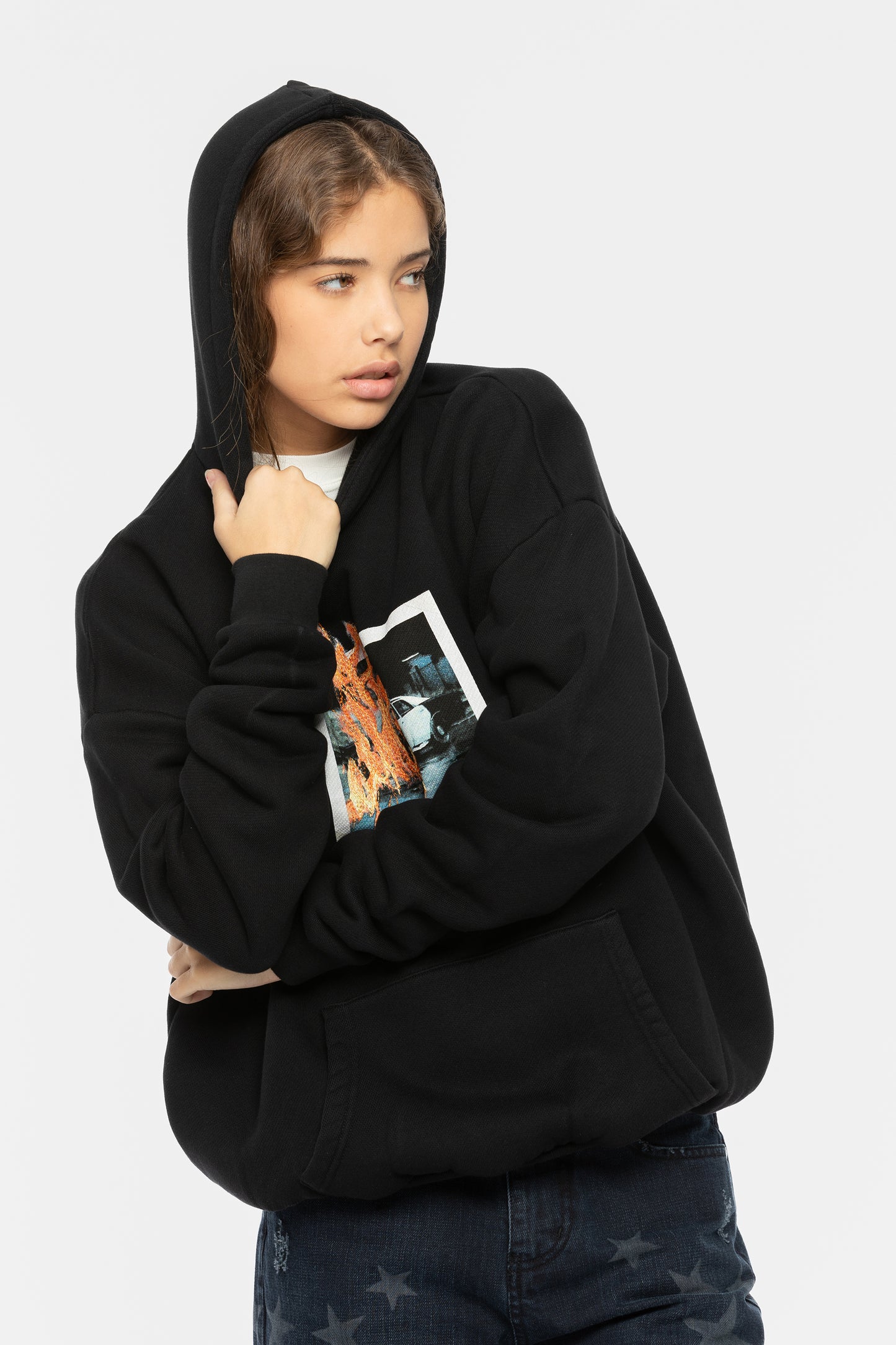 Serve and Protect Hoodie Black