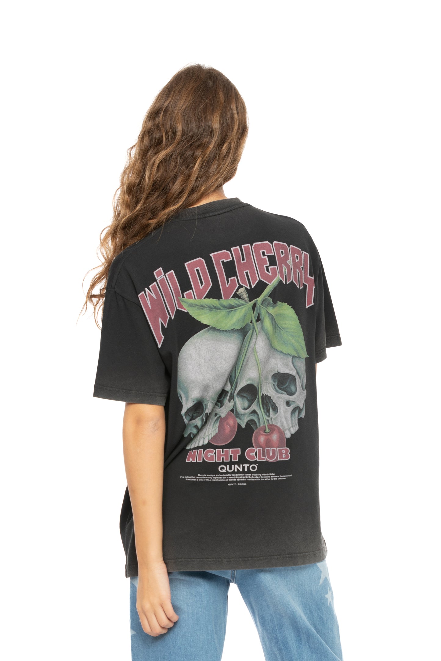 Wild Cherry T-Shirt Black
