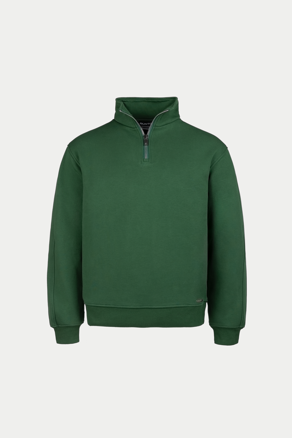 Super Heavy Half Zip Green