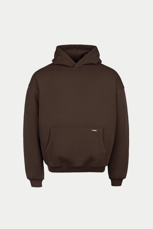 Super Heavy Hoodie Brown