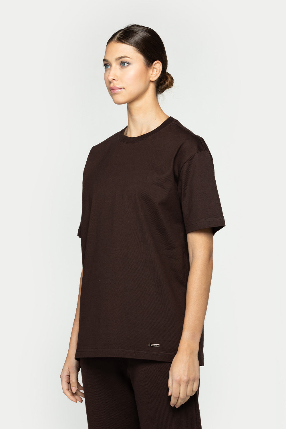 Heavy Basic T-Shirt Brown