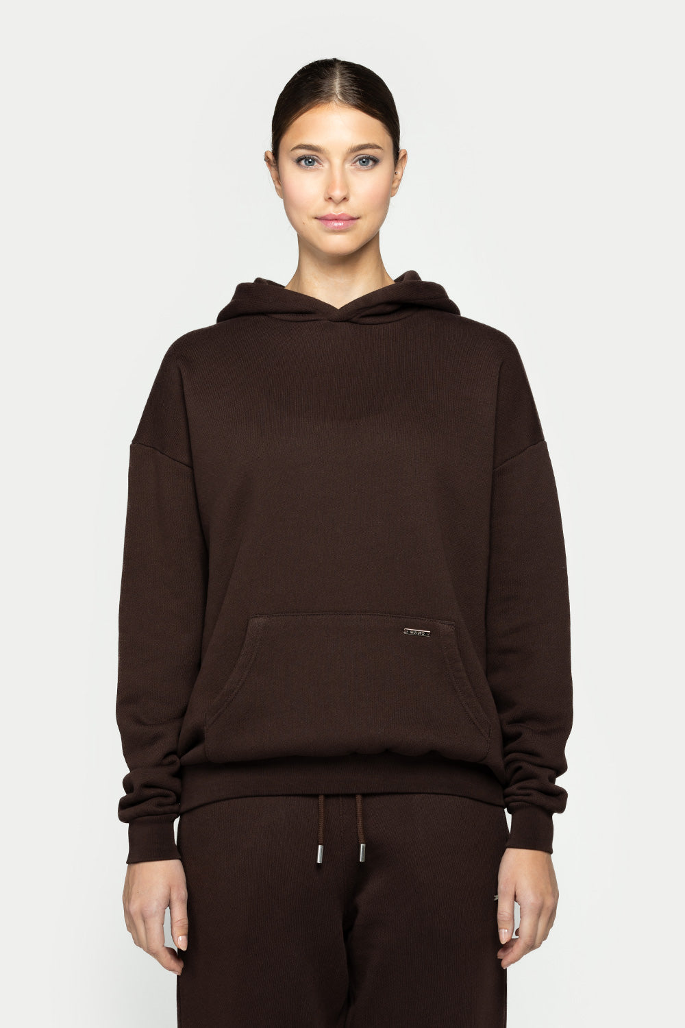 HEAVY HOODIE BROWN