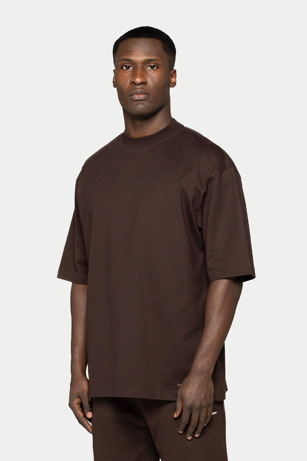 Heavy Oversized T-Shirt Brown