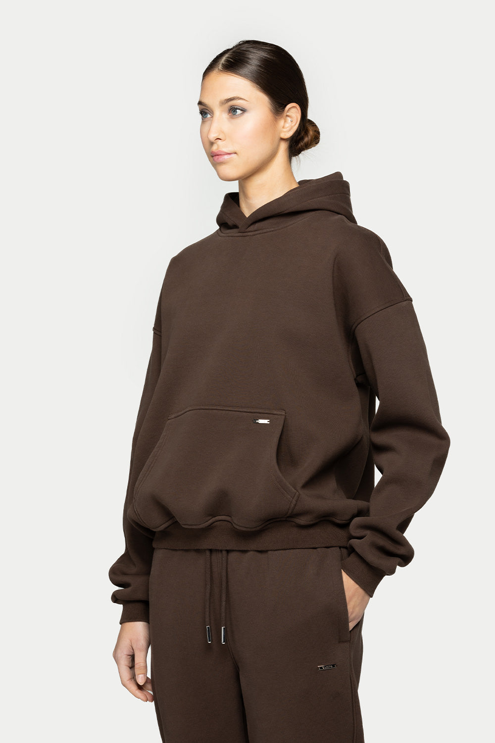 Super Heavy Hoodie Brown