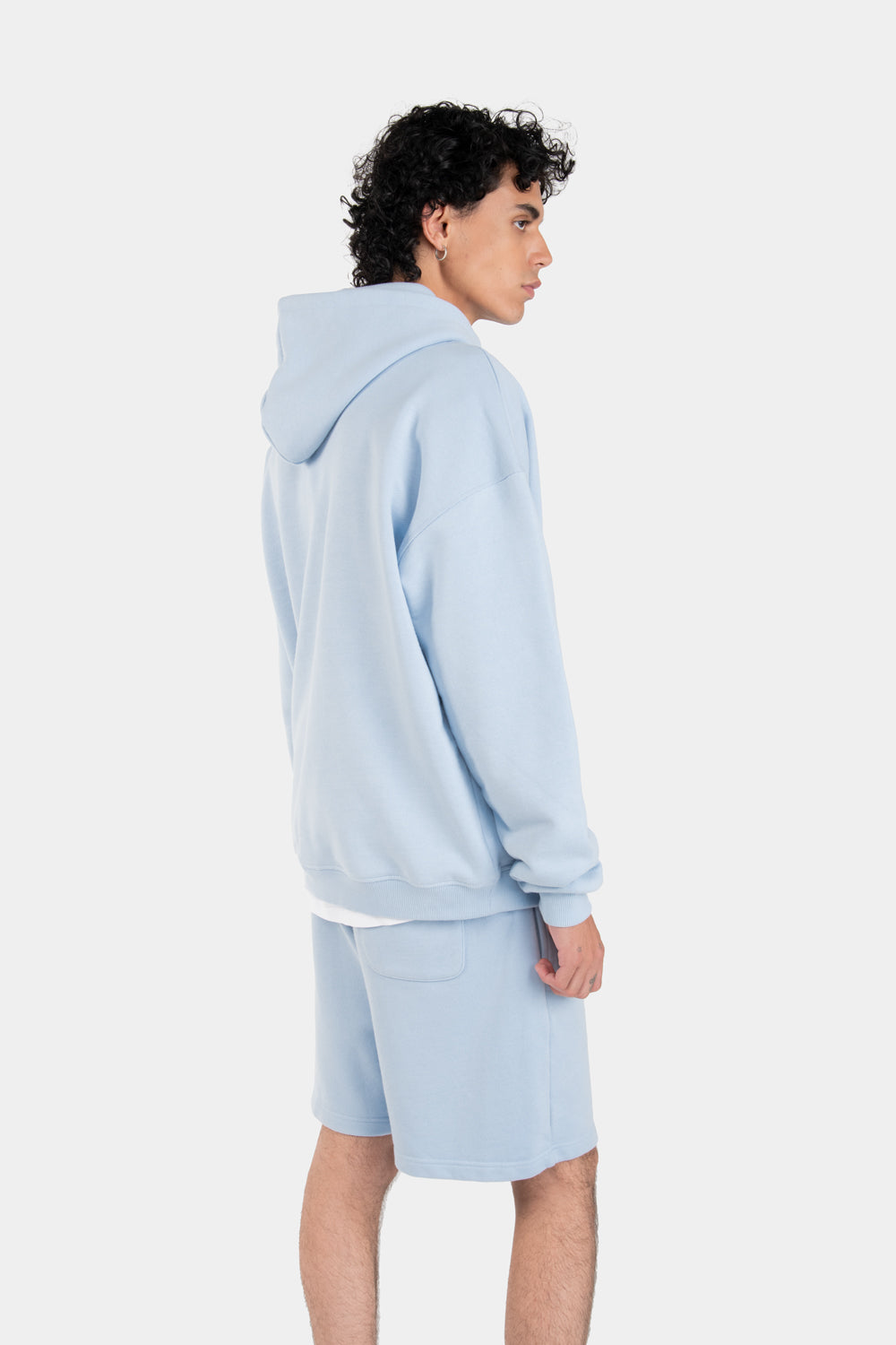 Miami CR Heavy Hoodie Blue
