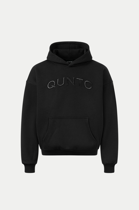Fat Qunto Hoodie Black