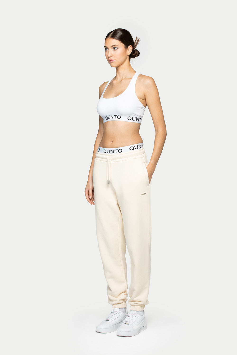 Heavy Jogger Pants Cream