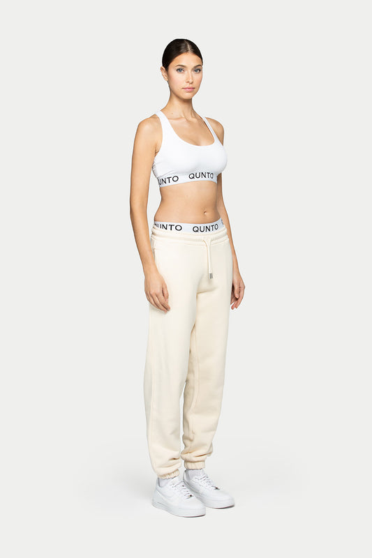 Heavy Jogger Pants Cream