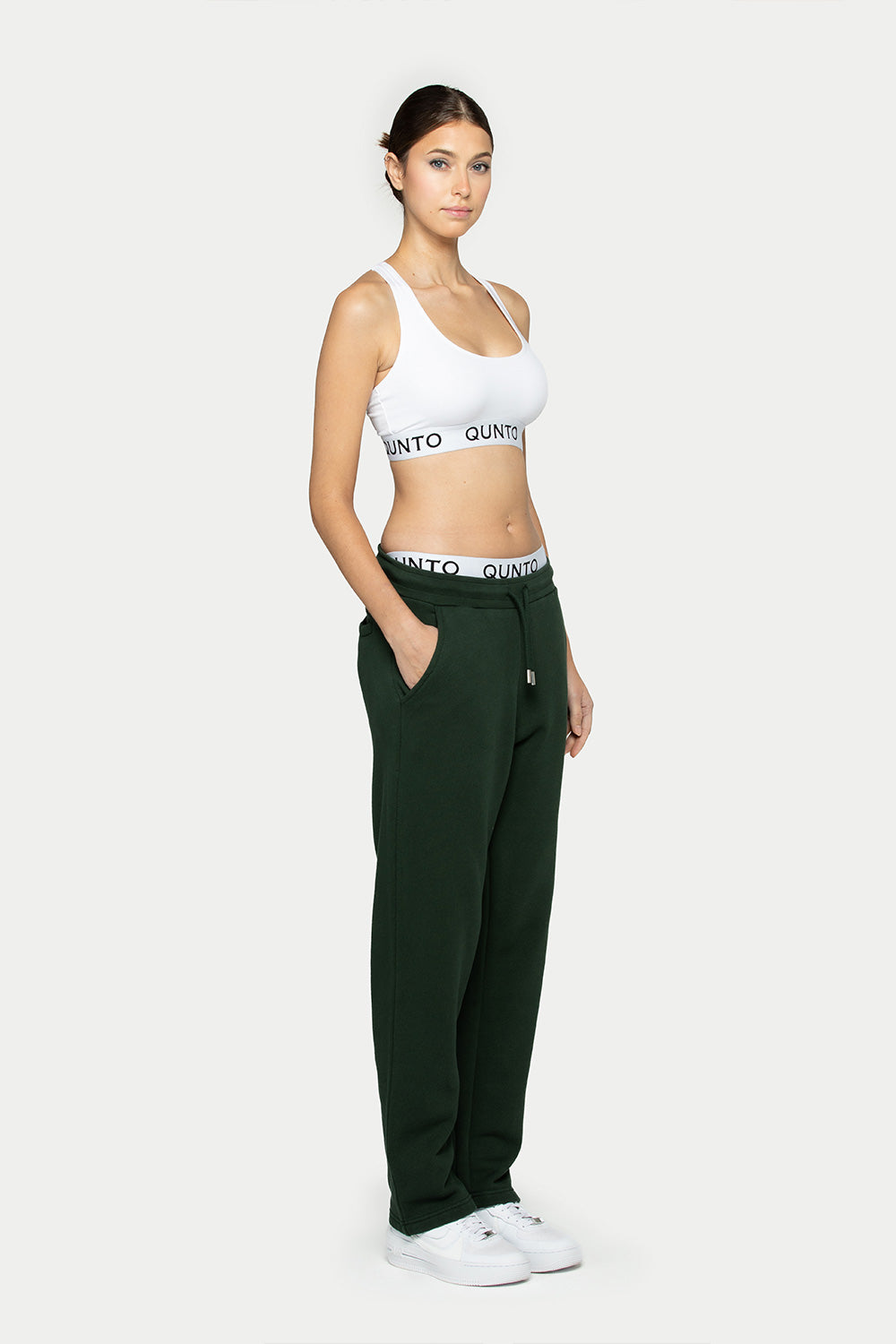 Heavy Loose Jogger Pants Green