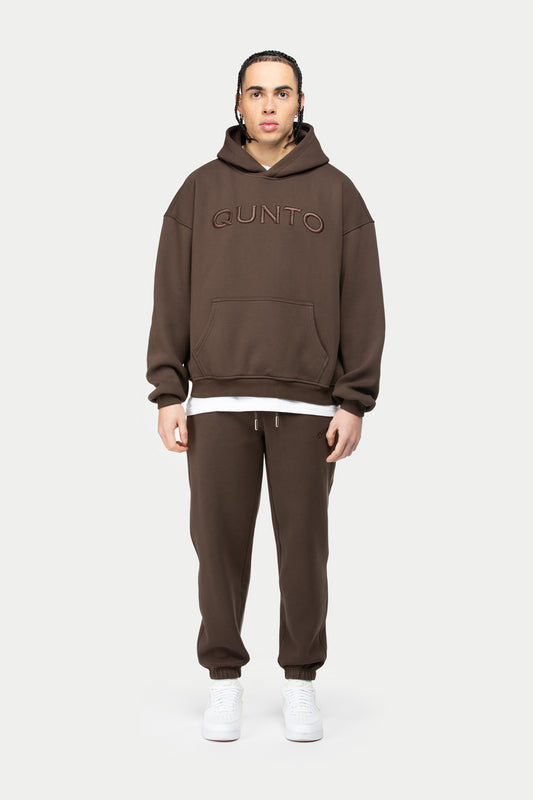 Fat Qunto Hoodie Brown