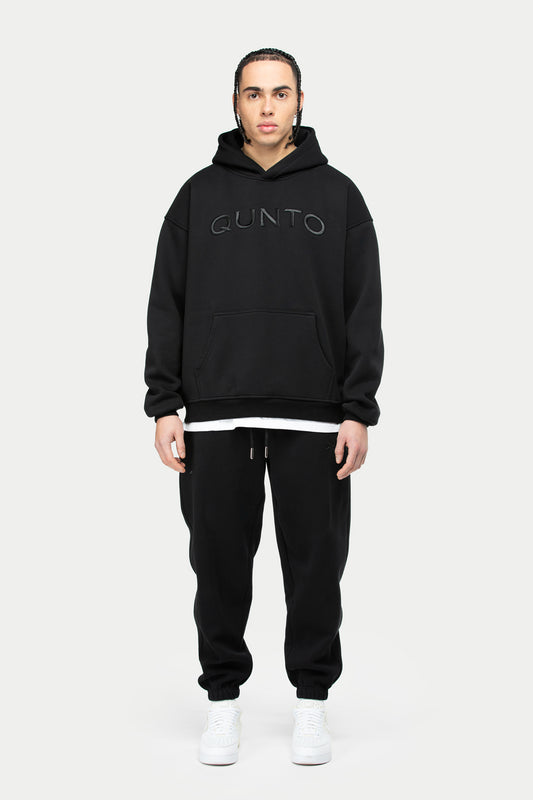 Fat Qunto Hoodie Black