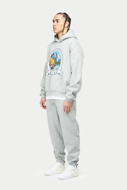 Scroll Jogger Pants Grey