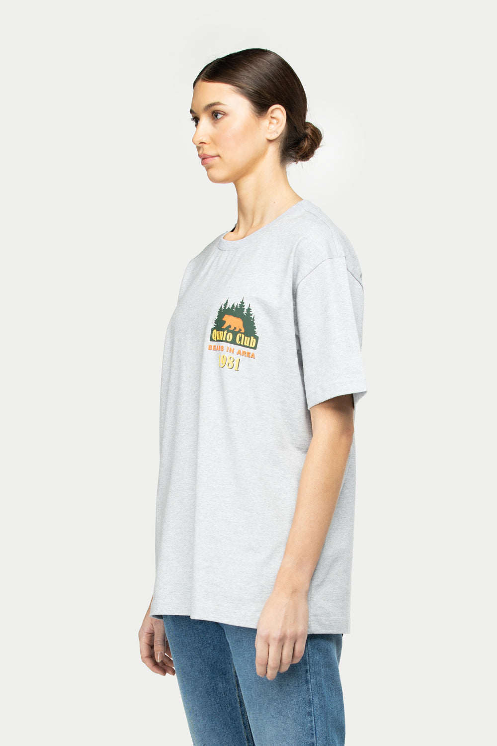 Caution T-Shirt Grey