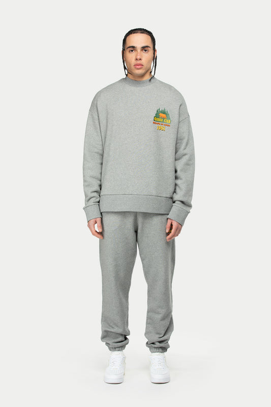 Caution Sweatshirt Grey