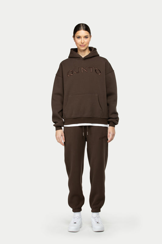 FAT QUNTO HOODIE BROWN