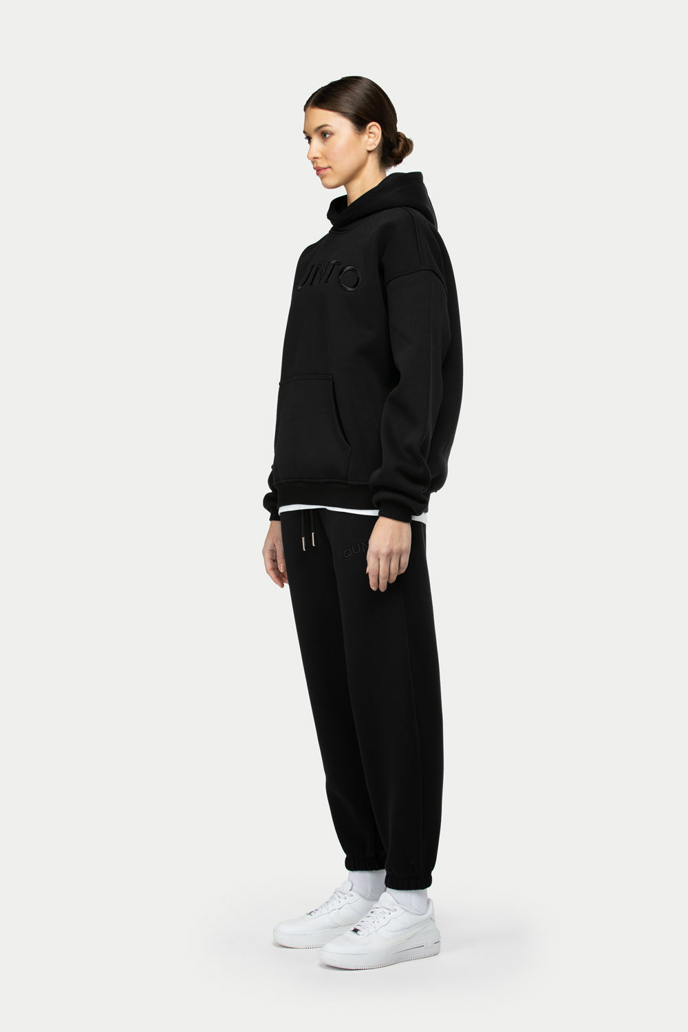 FAT QUNTO HOODIE BLACK