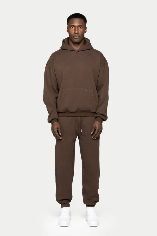 Super Heavy Hoodie Brown