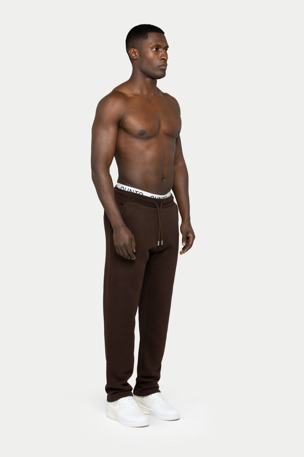 HEAVY LOOSE JOGGER BROWN