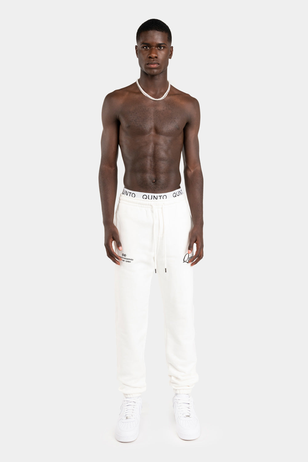 JOGGER CR OFF-WHITE