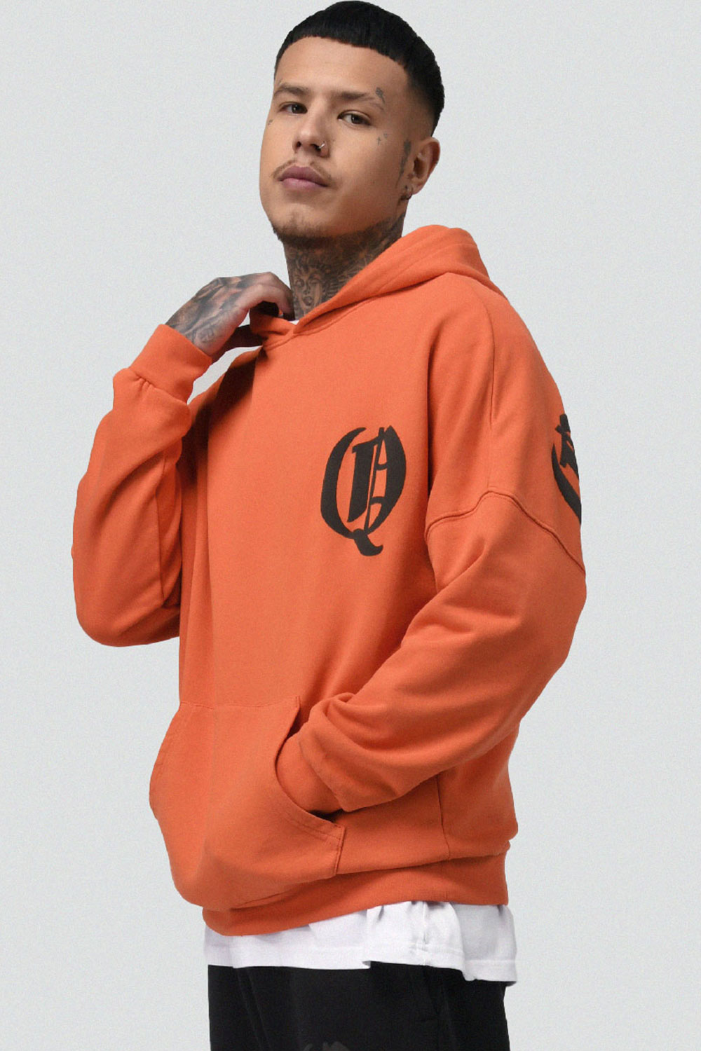Qunto Club Hoodie Orange