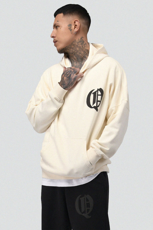 Qunto Club Hoodie Cream
