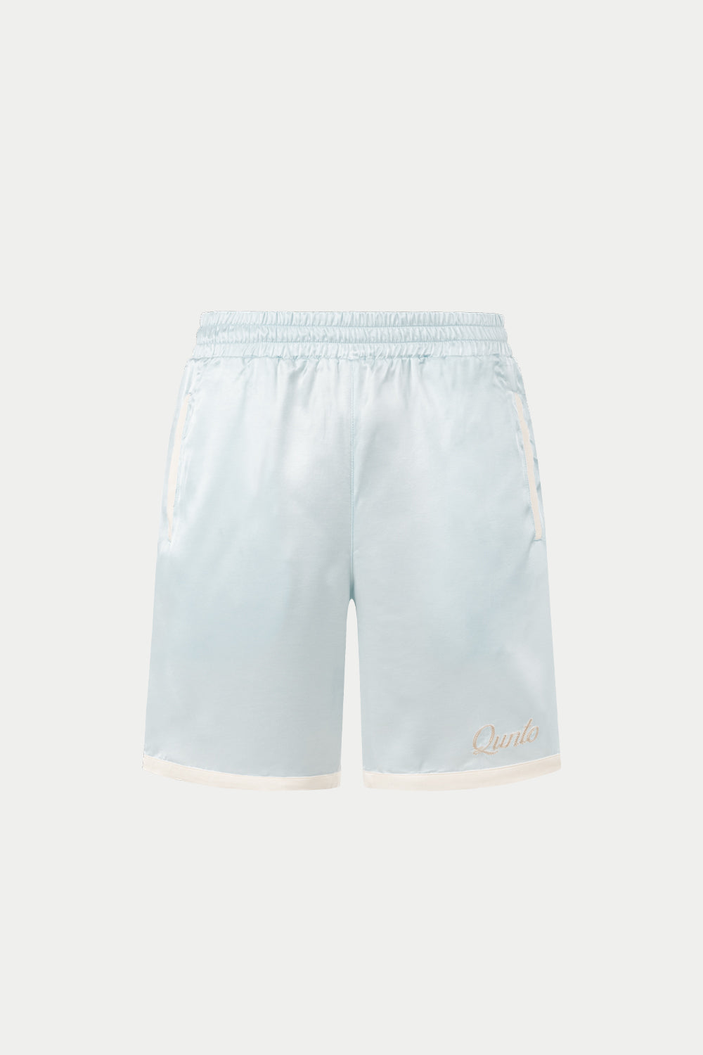 Viscose Shorts Baby Blue