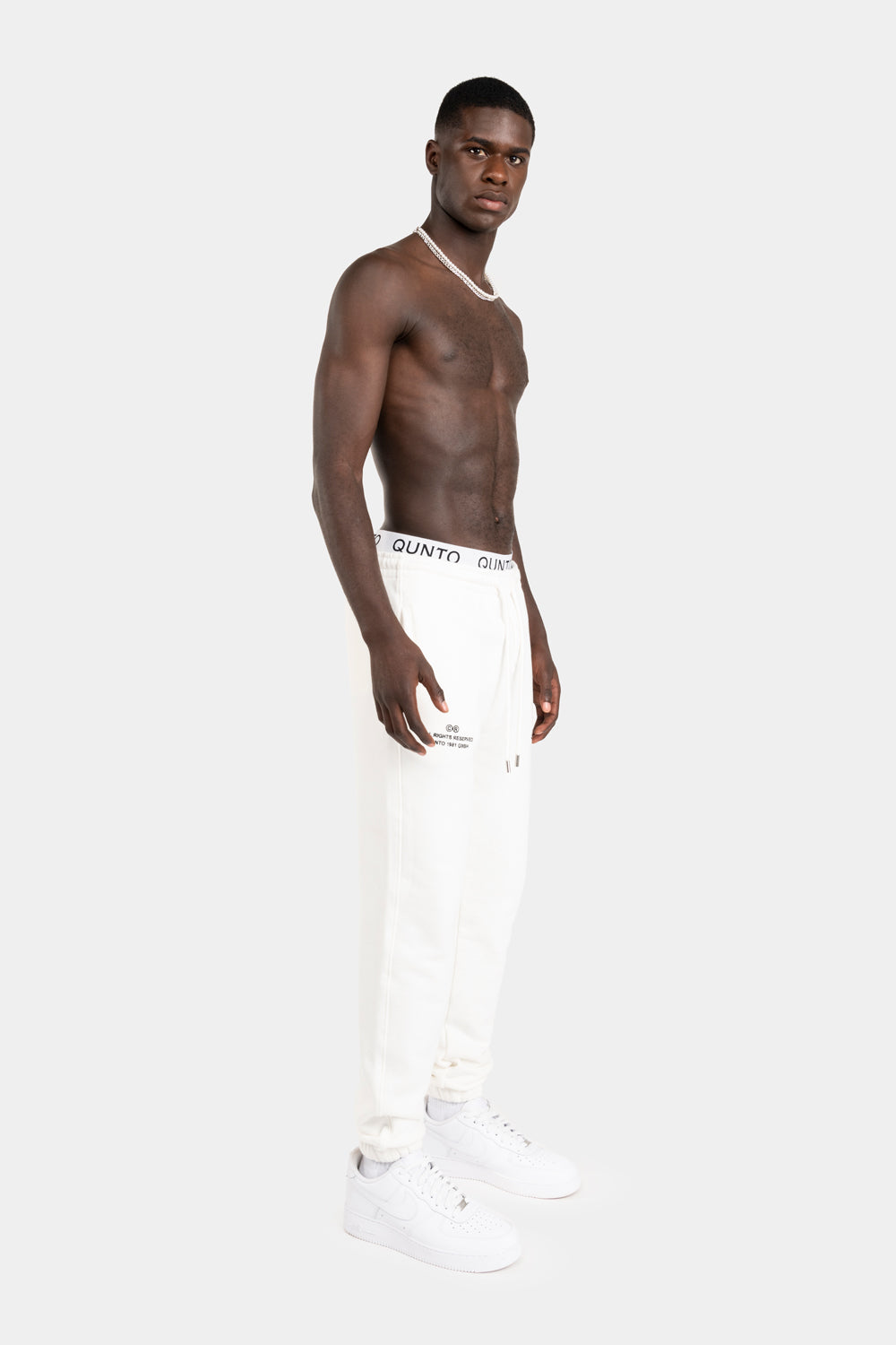 JOGGER CR OFF-WHITE