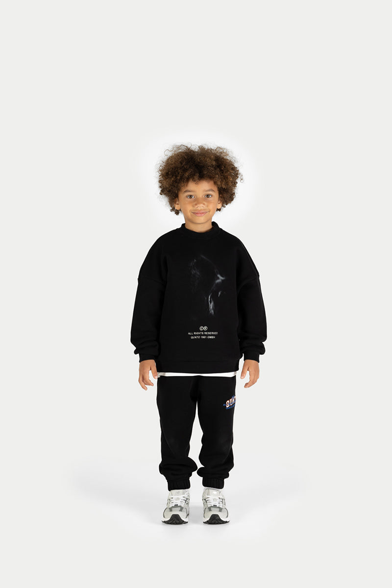 Blurred Bear Sweater Kids